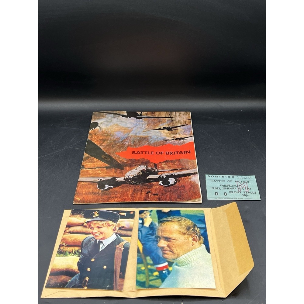 Vintage Battle Of Britain 1969 Movie Memorabilia Collectors Lot